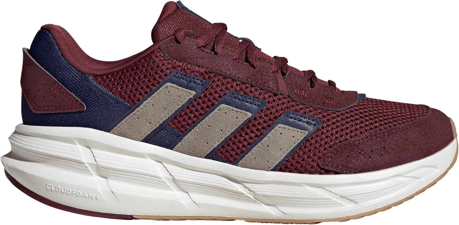 image:imageAdidas Mens AstrastarShadow RedPutty BeigeDark Blue