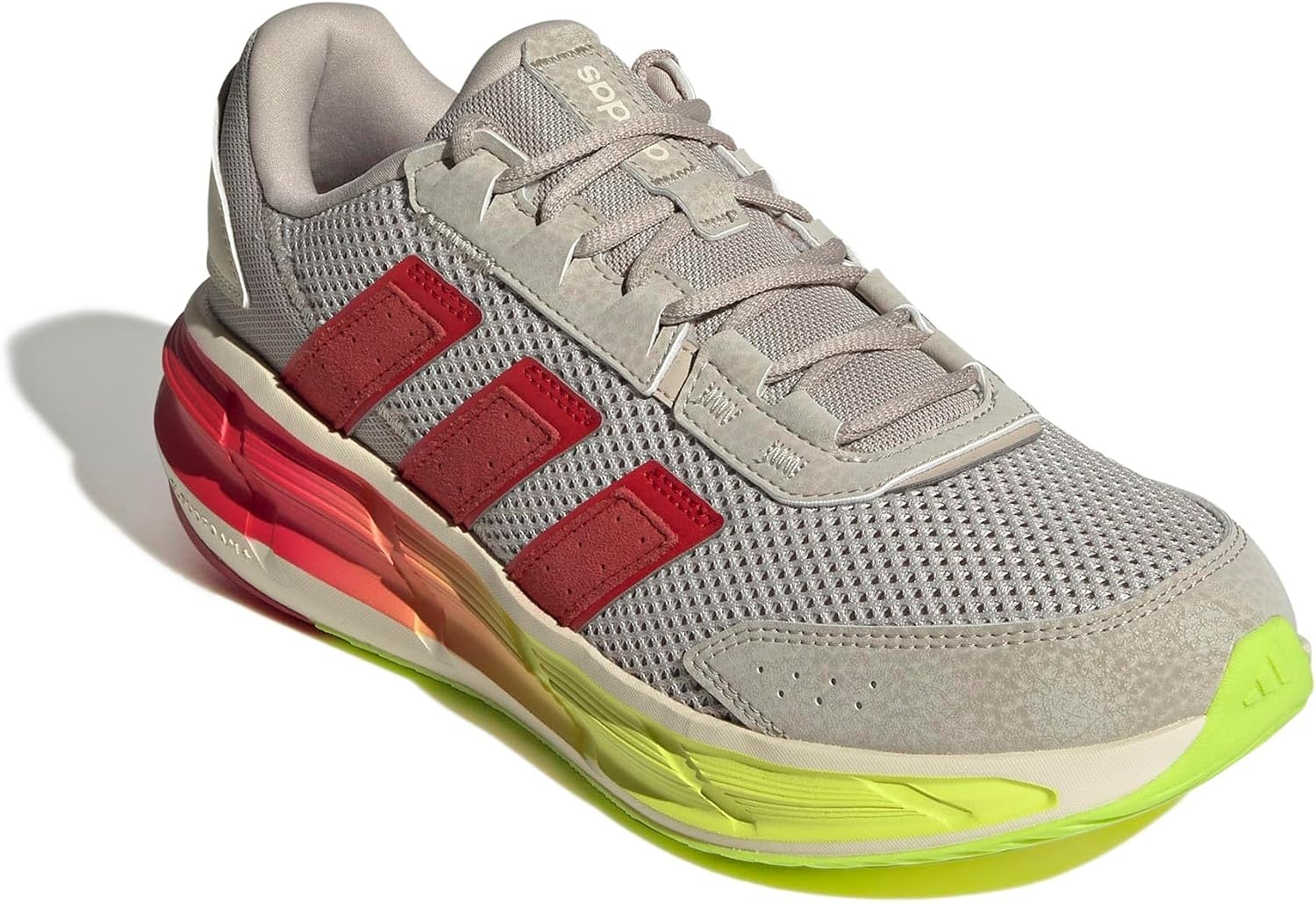 image:imageAdidas Mens AstrastarWonder AluminaBetter ScarletLucid Lemon