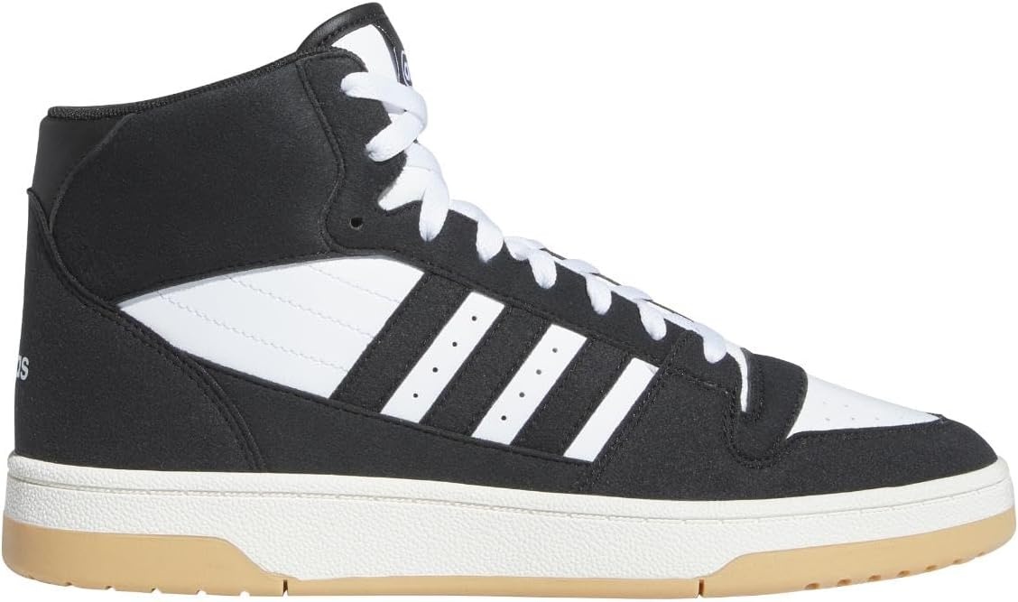 image:imageAdidas Mens Turnaround Mid Top BasketballBlackBlackCloud White
