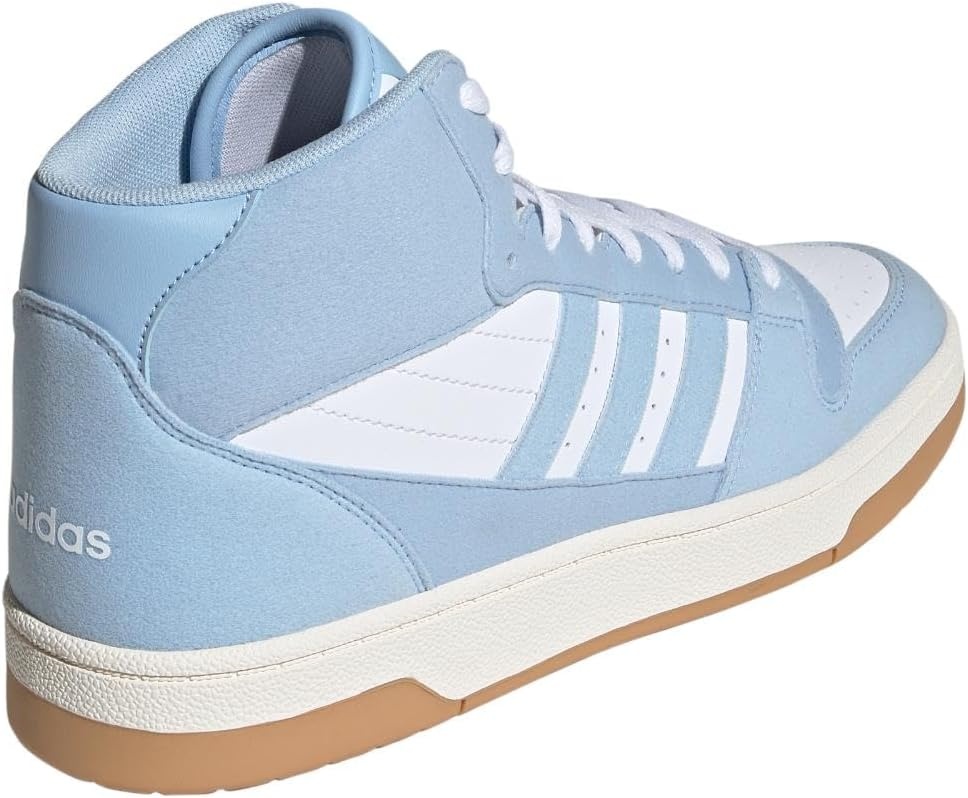 image:imageAdidas Mens Turnaround Mid Top BasketballBlueBlueCloud White
