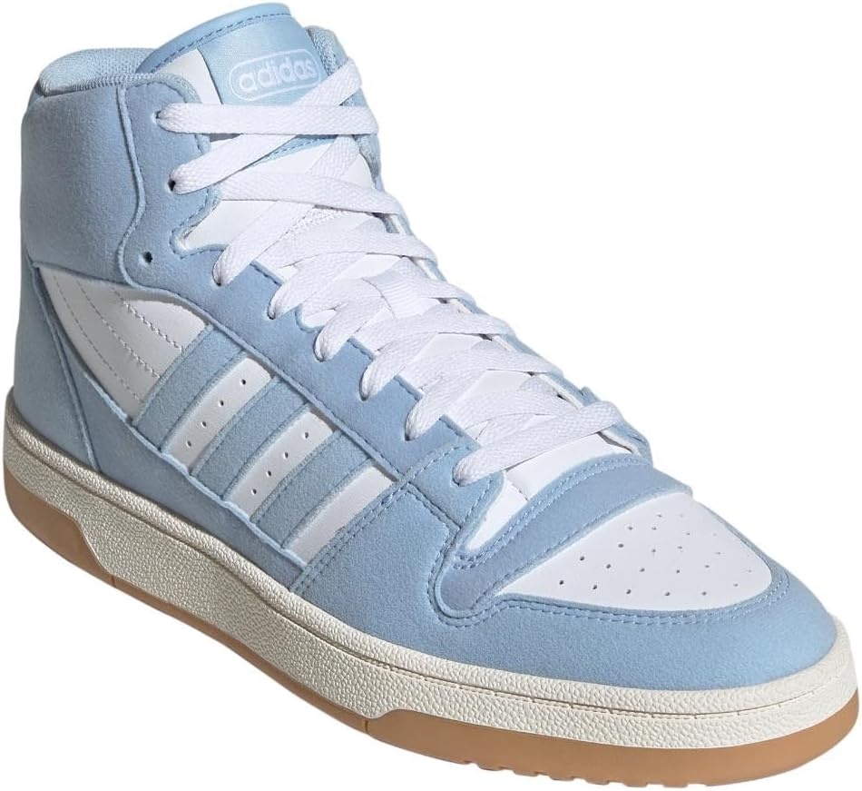 image:imageAdidas Mens Turnaround Mid Top BasketballBlueBlueCloud White