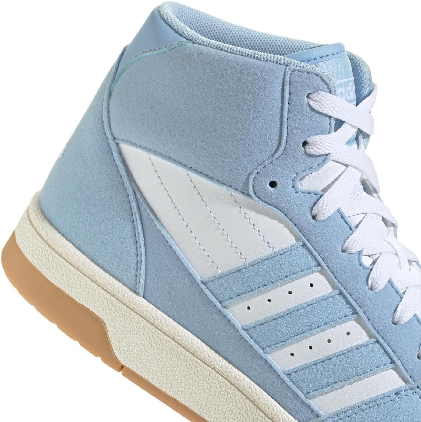 image:imageAdidas Mens Turnaround Mid Top BasketballBlueBlueCloud White