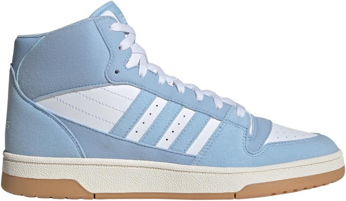 image:imageAdidas Mens Turnaround Mid Top BasketballBlueBlueCloud White
