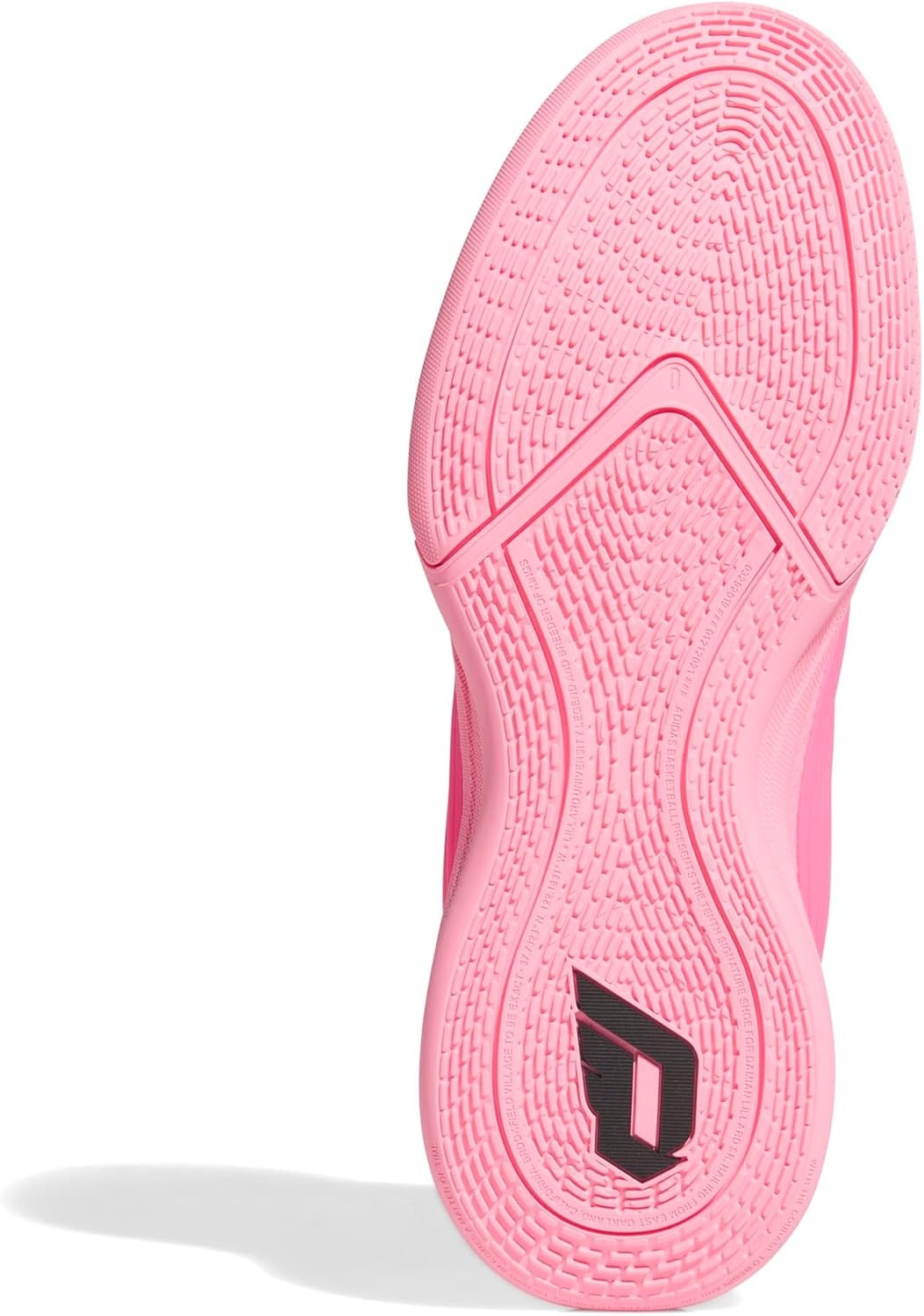 image:imageAdidas UnisexAdult Dame X BasketballBeam PinkBlackLucid Pink
