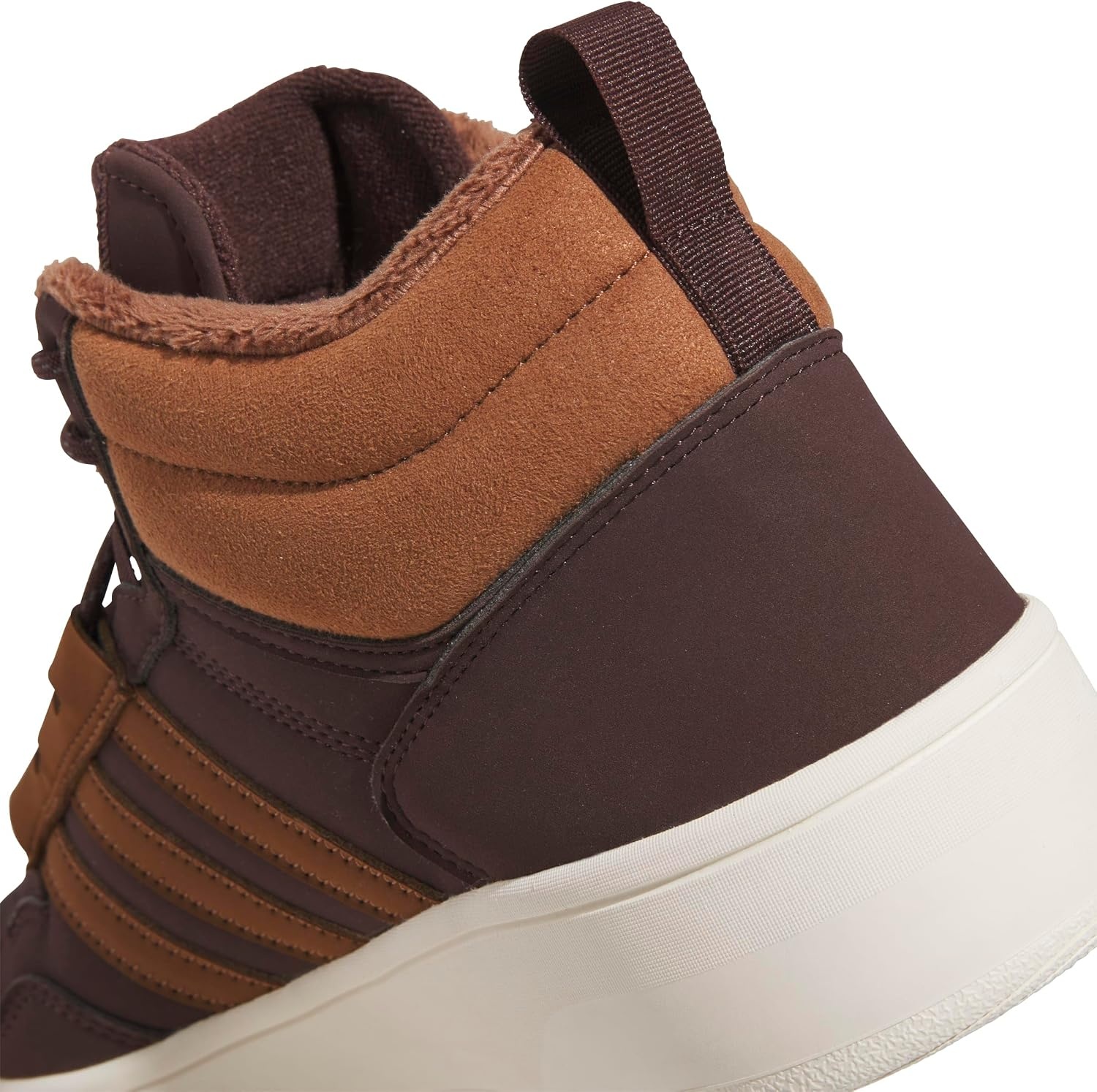 image:imageAdidas UnisexAdult Hoops 40 Mid TopShadow BrownSupplier ColourOff White