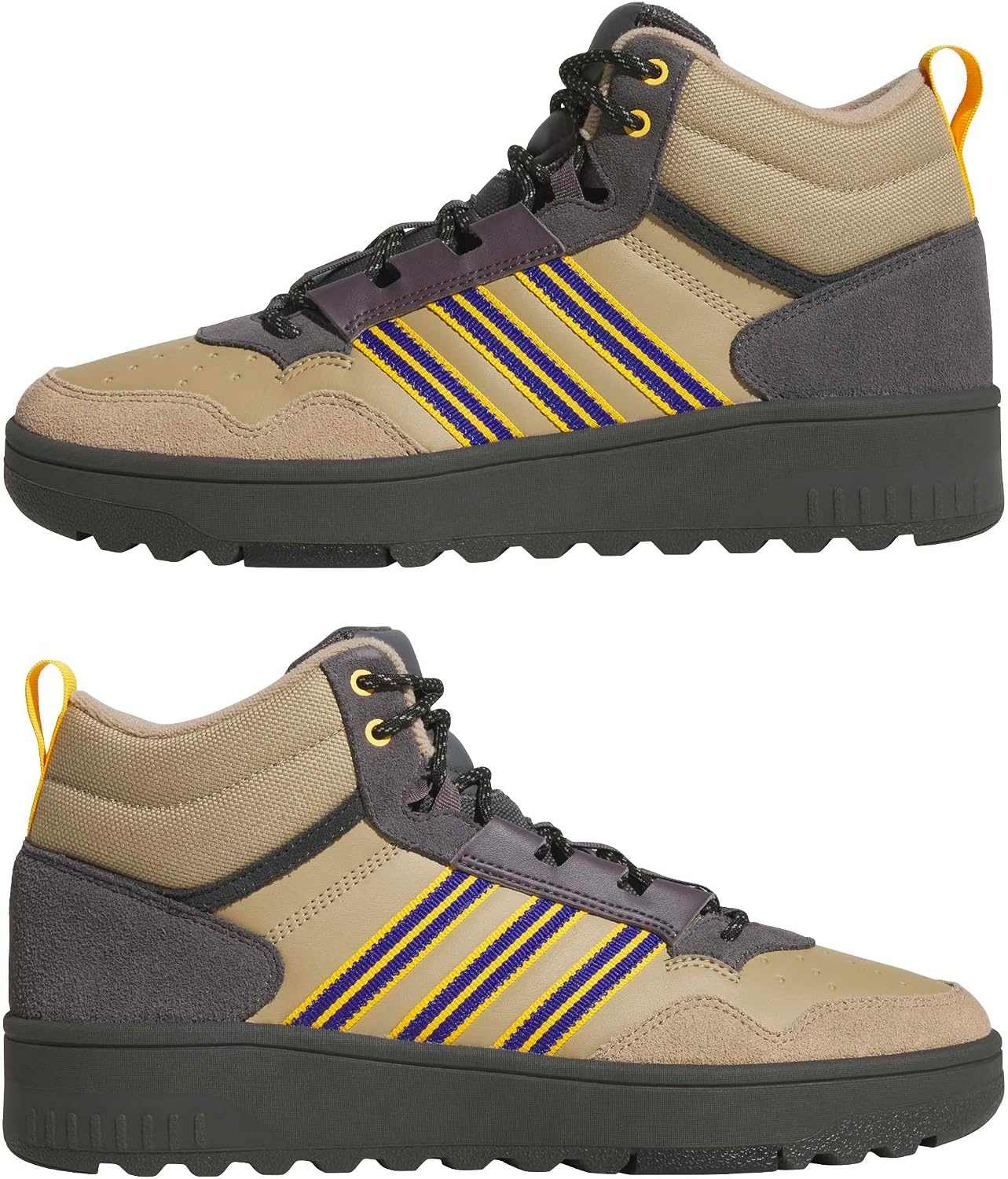 image:imageAdidas UnisexAdult Hoops 40 Mid TopSupplier ColourSemi Lucid BlueGrey Strata
