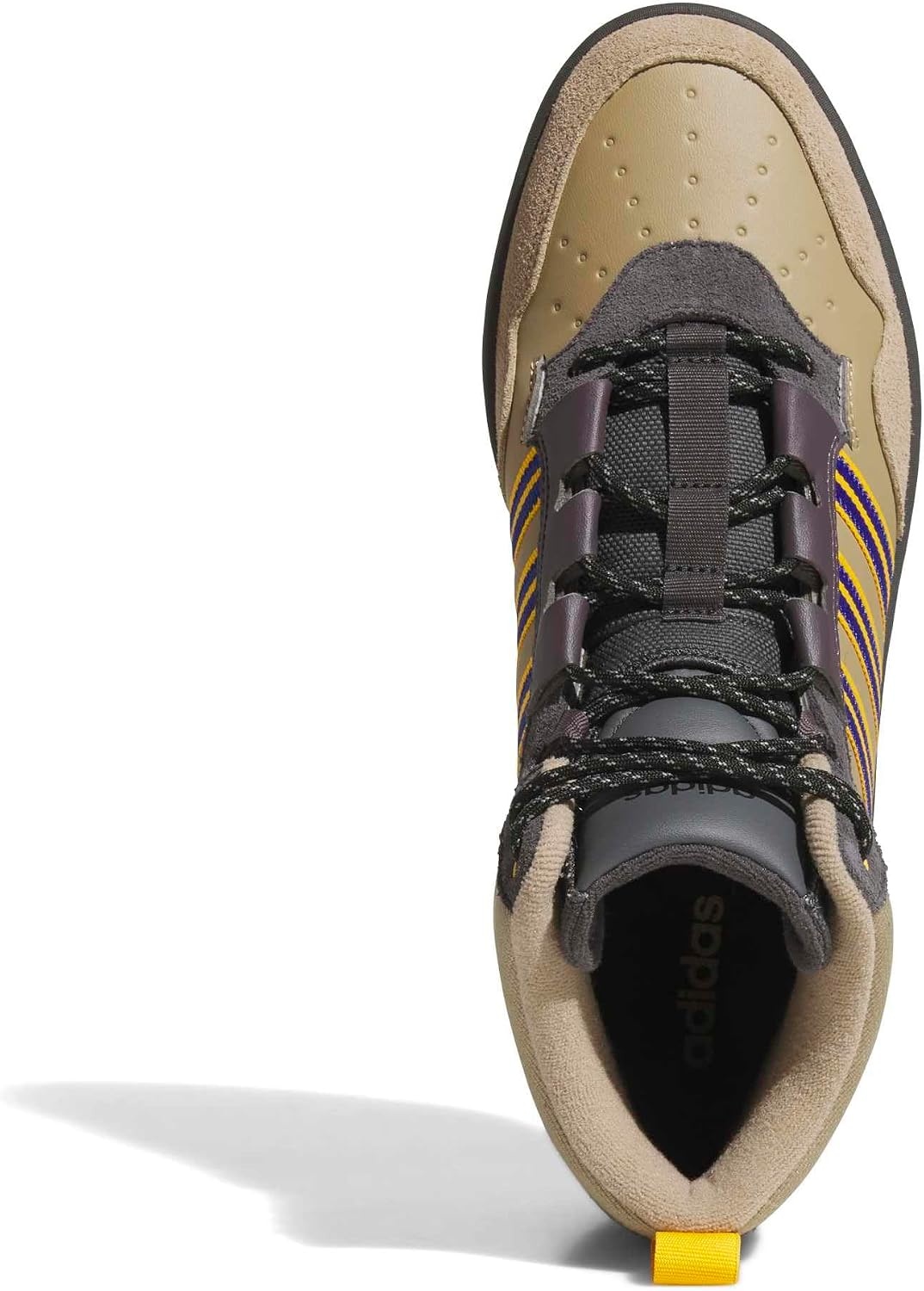 image:imageAdidas UnisexAdult Hoops 40 Mid TopSupplier ColourSemi Lucid BlueGrey Strata
