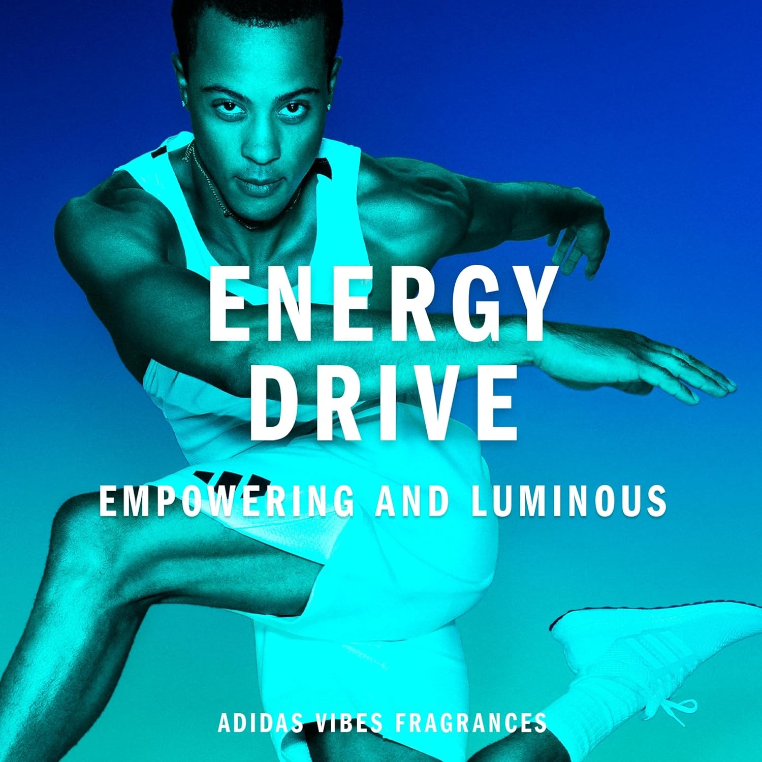 image:imageAdidas Vibes Full Recharge Eau de Parfum 16 fl oz Pack of 1 Notes of Fougere Cedar and Sage Unisex Fragrance Long Lasting Sporty Fragrance Travel SizeEau de Parfum Energy Drive