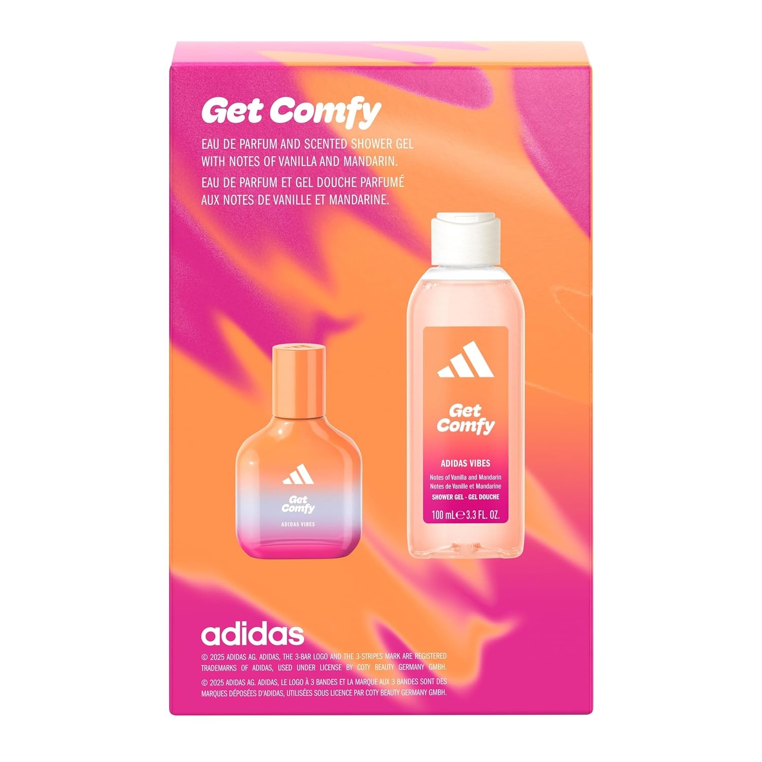 image:imageAdidas Vibes Full Recharge Eau de Parfum 16 fl oz Pack of 1 Notes of Fougere Cedar and Sage Unisex Fragrance Long Lasting Sporty Fragrance Travel SizeGiftset Get Comfy