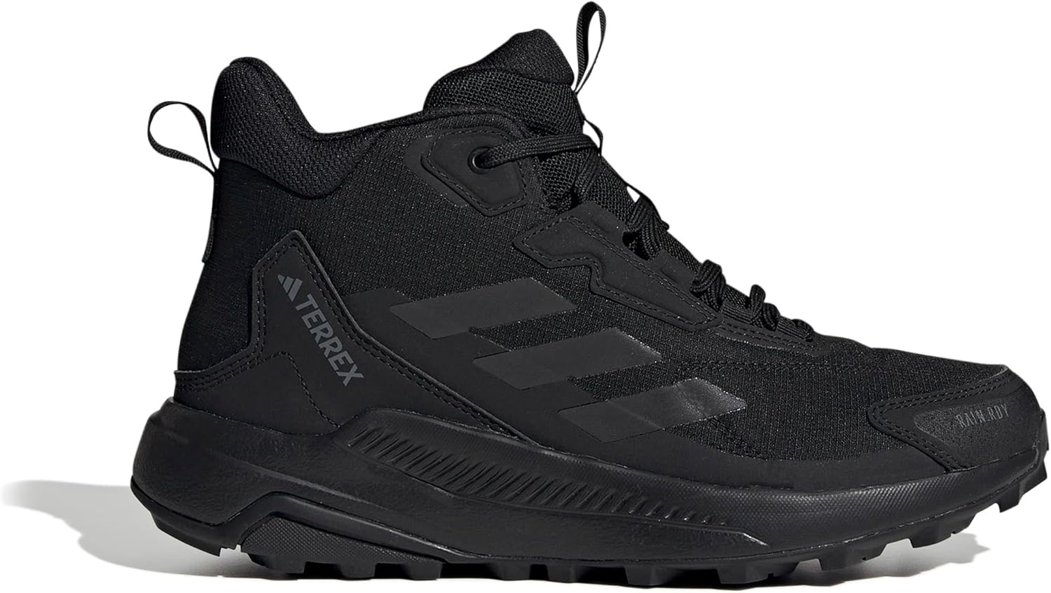 image:imageAdidas Womens Terrex Anylander Mid Top Rainrdy Hiking SneakersCore Black Core Black Grey Four