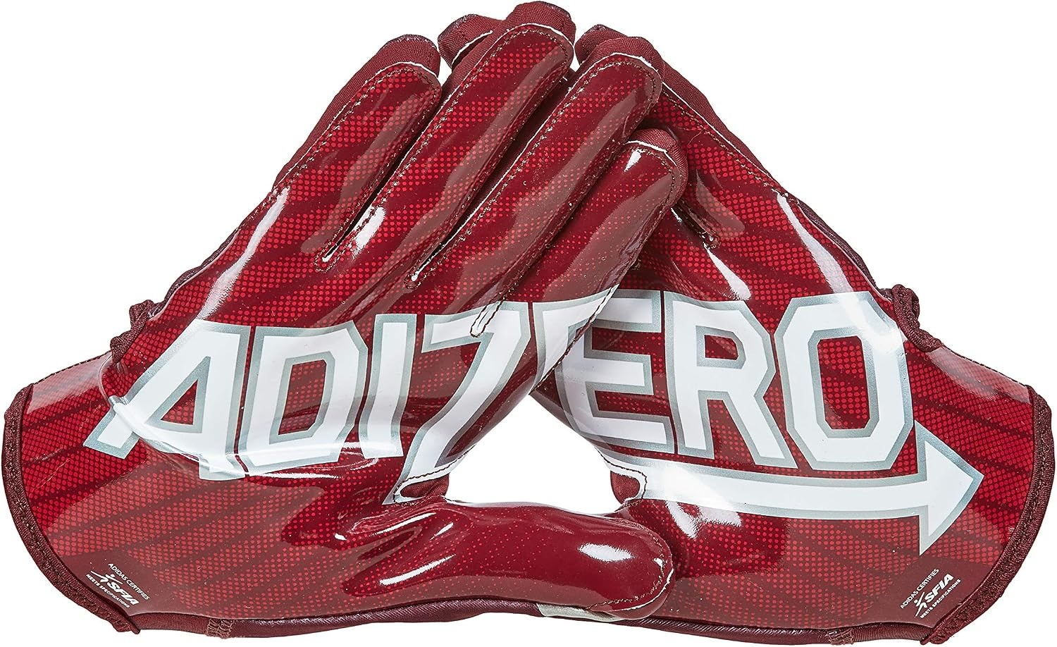 image:imageadidas Adizero 11 Adult Football Receiver GloveMaroon
