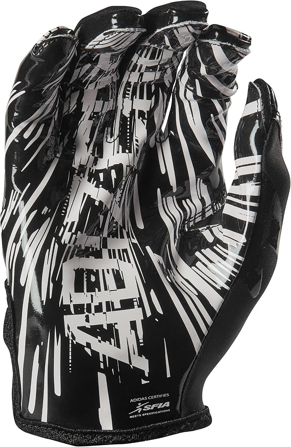 image:imageadidas Adizero 13 Football Receiver GlovesBlackWhite