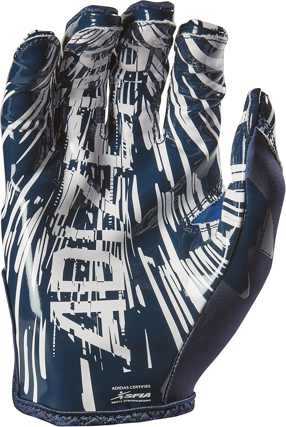 image:imageadidas Adizero 13 Football Receiver GlovesNavyWhite