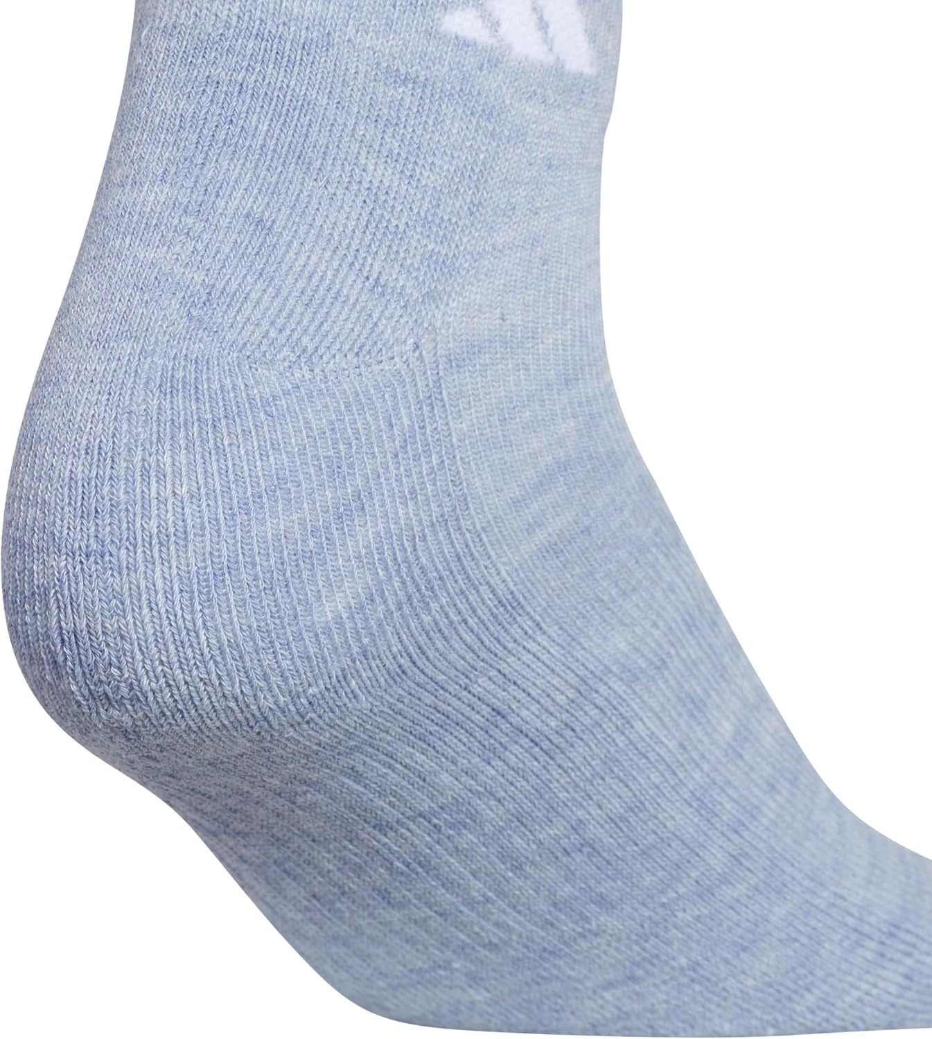 image:imageadidas Athletic 6Pack Low Cut SocksHeather GreyWashed Denim Blue HeatherWhite