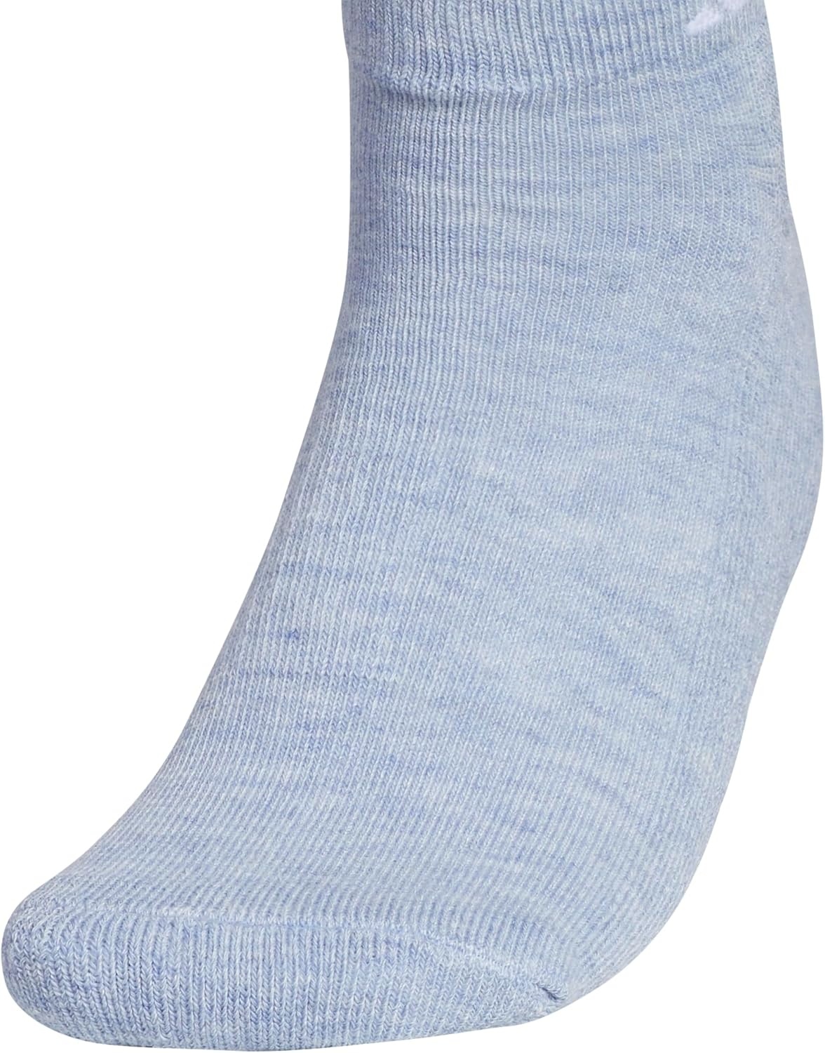 image:imageadidas Athletic 6Pack Low Cut SocksHeather GreyWashed Denim Blue HeatherWhite