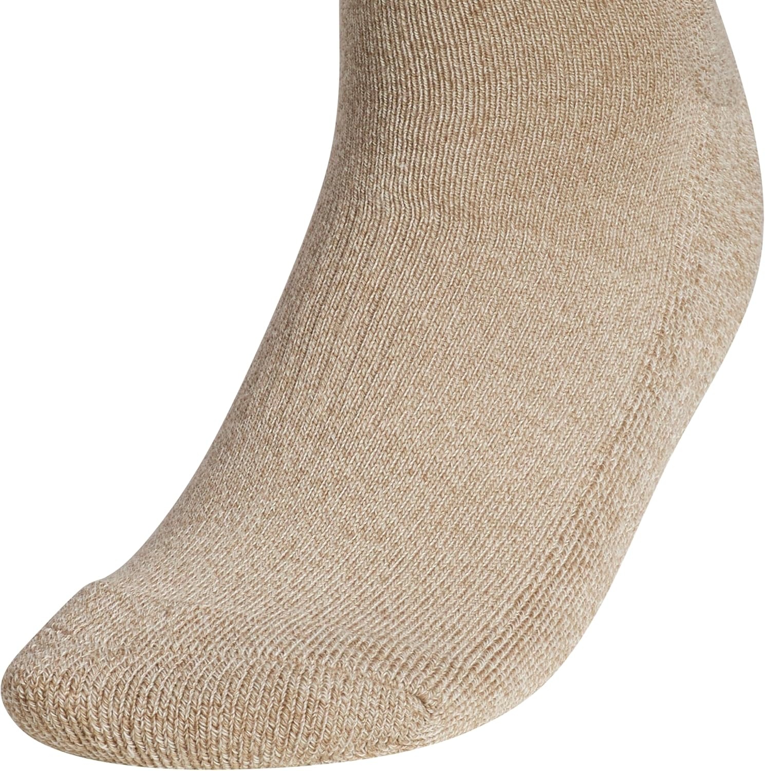 image:imageadidas Athletic 6Pack Low Cut SocksKhaki ThreeWhiteCrystal Linen Beige