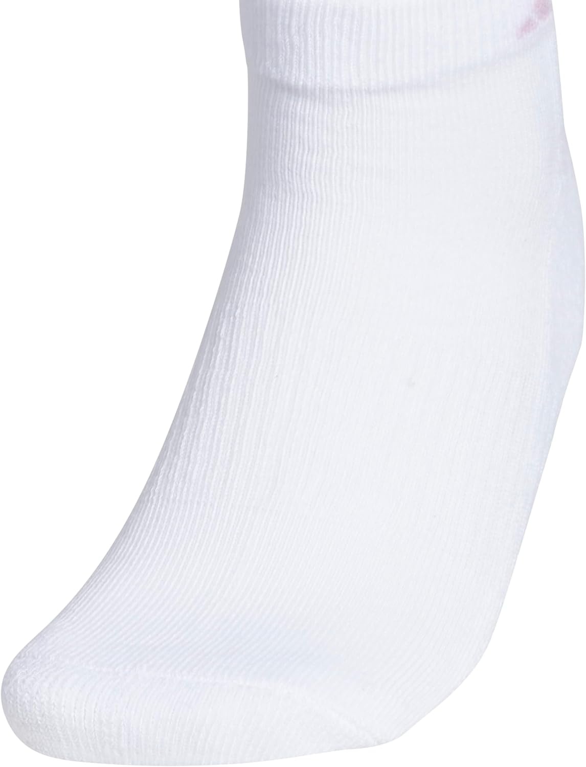 image:imageadidas Athletic 6Pack Low Cut SocksWhiteClear Sky BlueBliss Lilac Purple