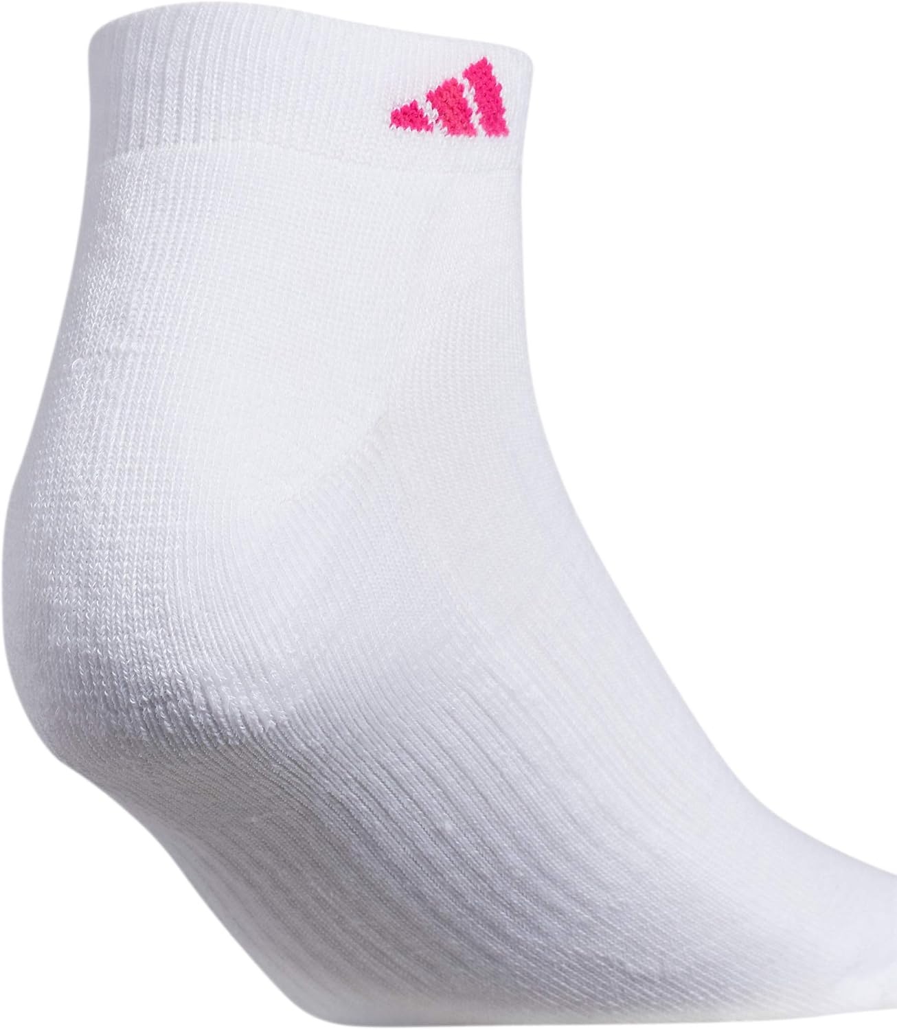 image:imageadidas Athletic 6Pack Low Cut SocksWhiteShock PinkBright Cyan