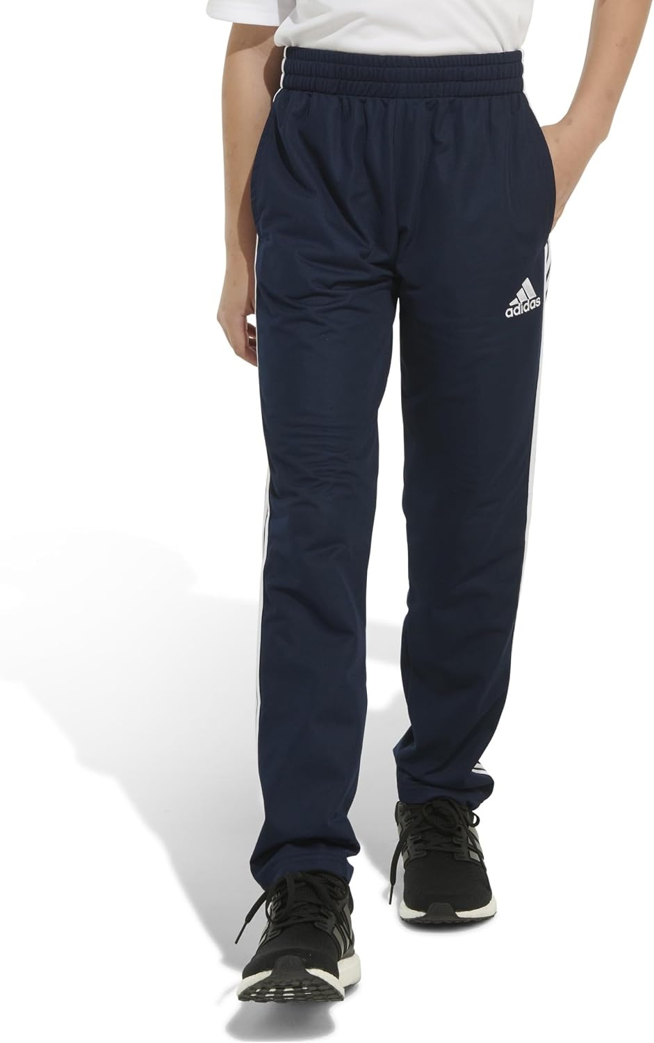 image:imageadidas Boys Everyday Trainer Loose Fit Tapered Ankle PantsCollegiate Navy