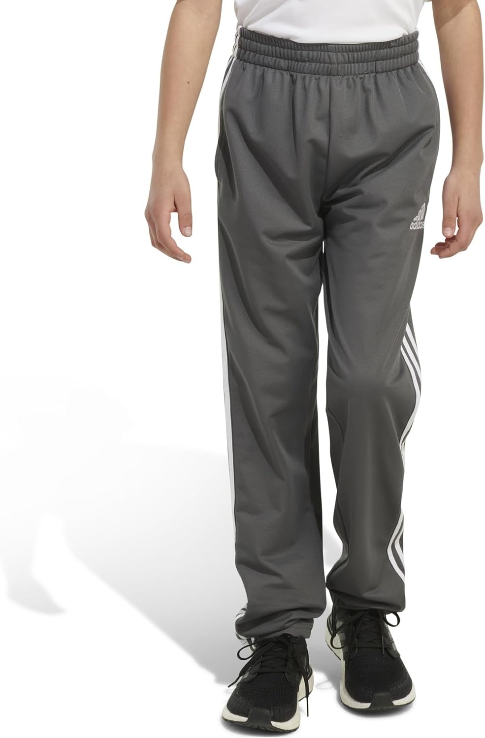image:imageadidas Boys Everyday Trainer Loose Fit Tapered Ankle PantsGrey Five