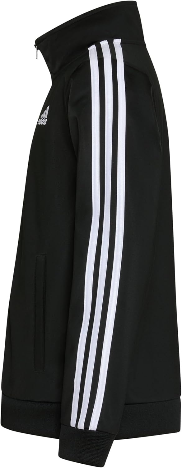 image:imageadidas Boys Zip Front Iconic Tricot JacketBlack