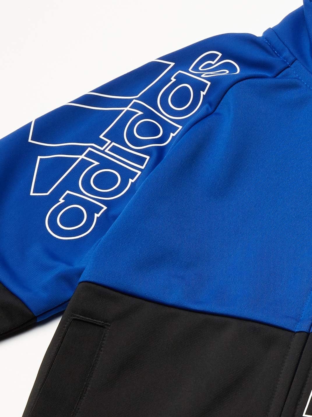 image:imageadidas Boys Zip Front Iconic Tricot JacketBos Team Royal Blue