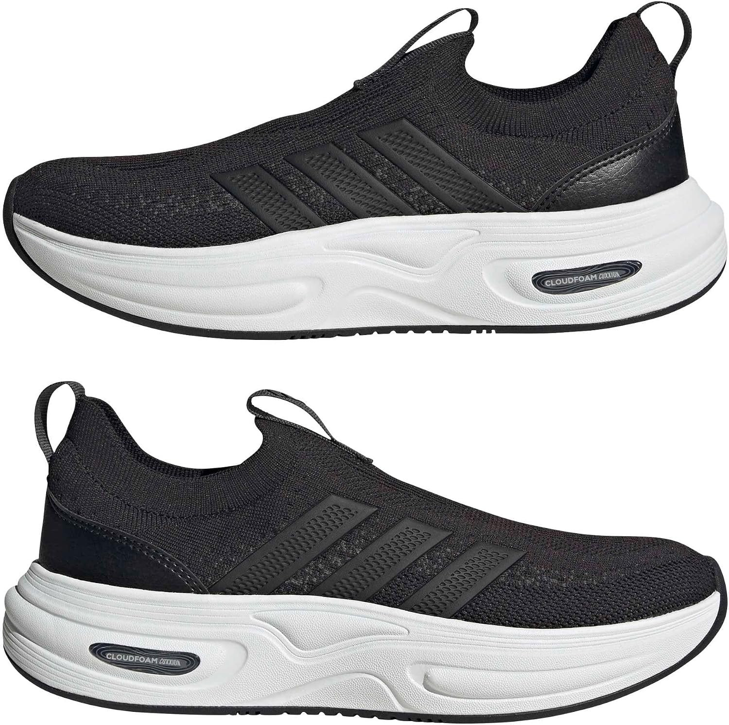 image:imageadidas Cloudfoam Cuxxion Sock ShoesBlackCarbonWhite