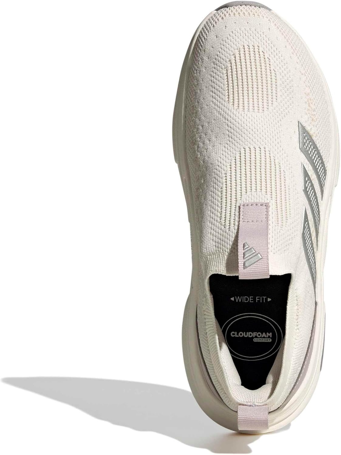 image:imageadidas Cloudfoam Cuxxion Sock ShoesWhiteMatte SilverIce Purple