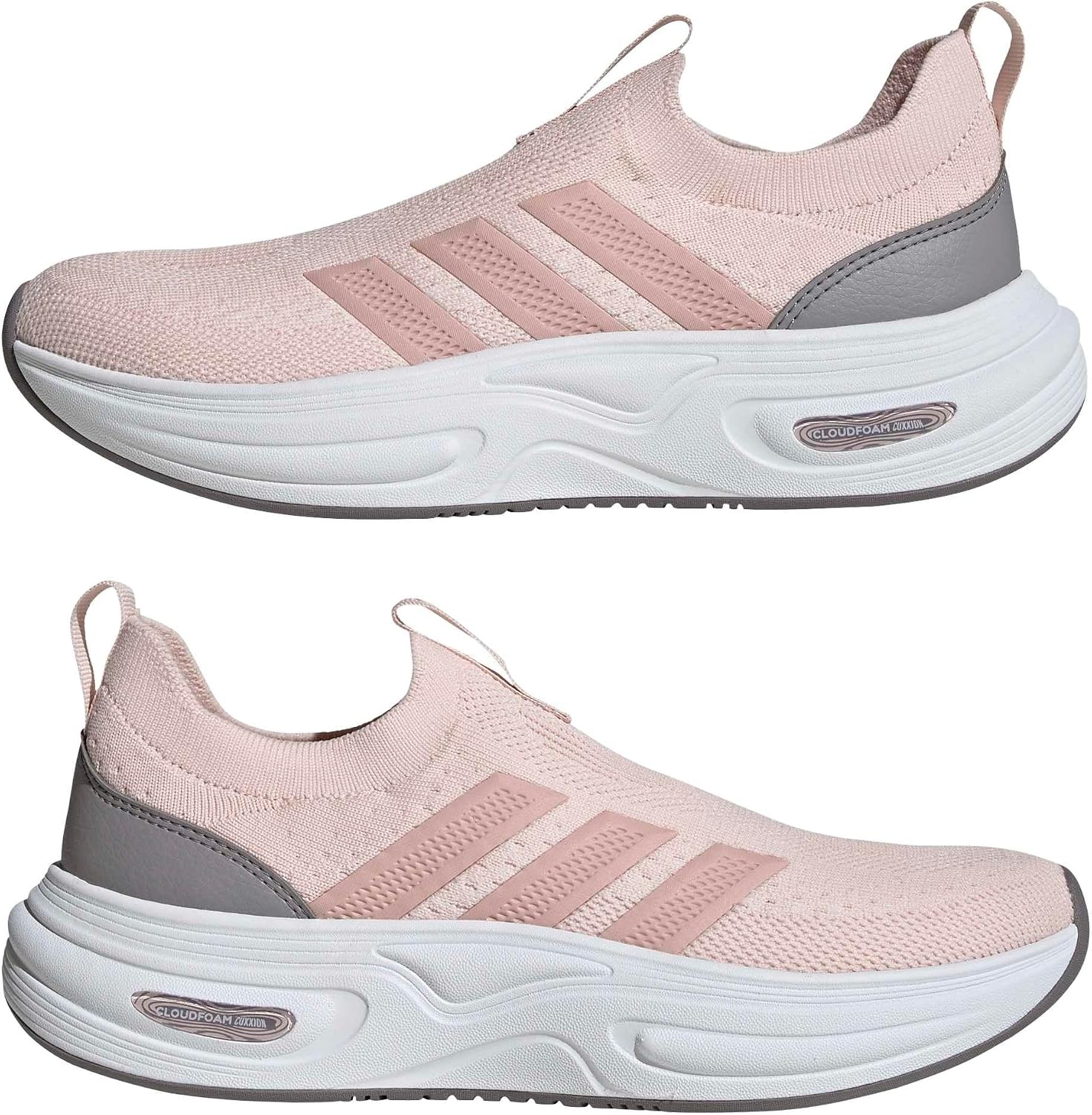 image:imageadidas Cloudfoam Cuxxion Sock ShoesWonder QuartzSandy Pink MetallicTaupe Oxide