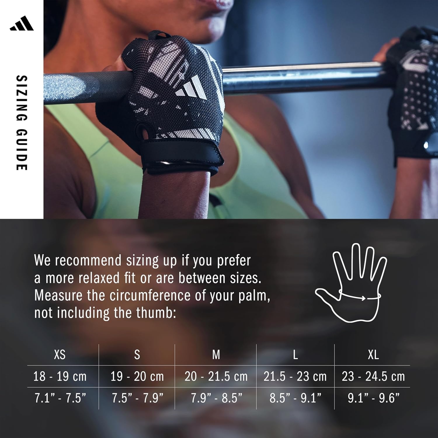 image:imageadidas Essential Training Gloves Pink MeshGraphic