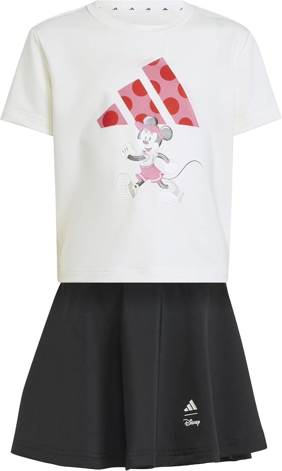 image:imageadidas Girls Disney Tshirt SetOff WhitePink FusionPure Ruby