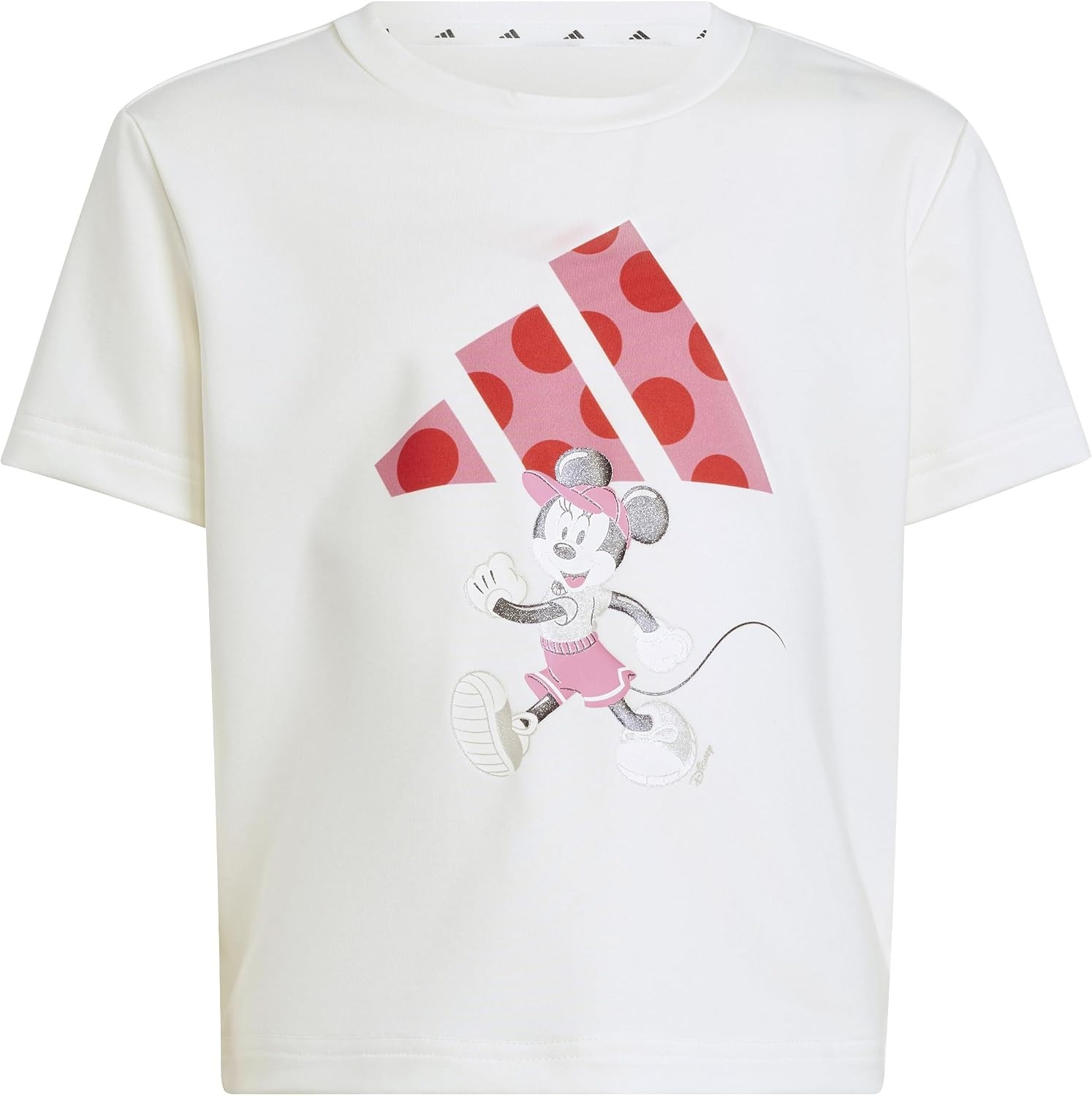 image:imageadidas Girls Disney Tshirt SetOff WhitePink FusionPure Ruby