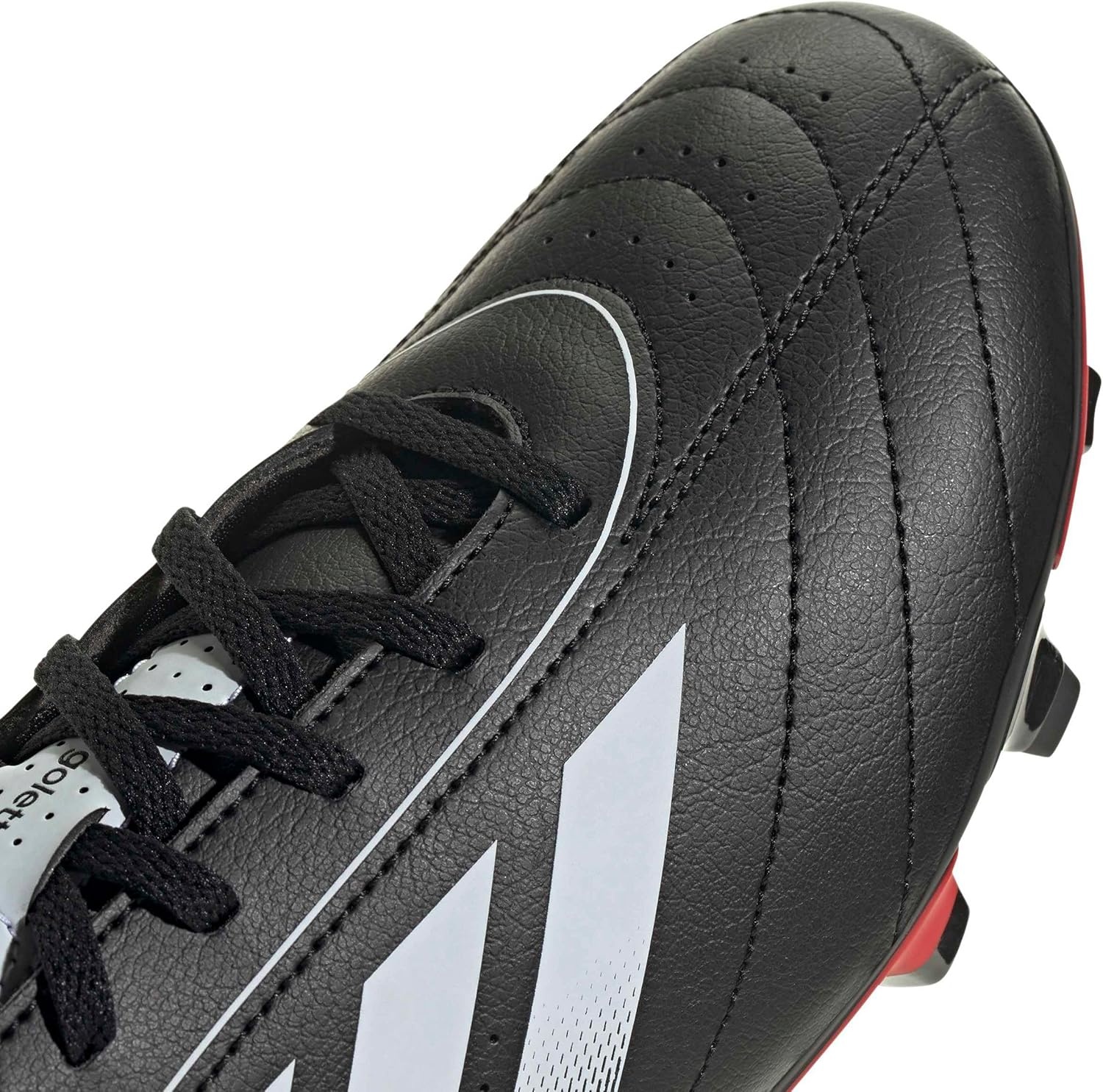 image:imageadidas Goletto Ix Firm GroundMulti GroundBlackWhiteBetter Scarlet