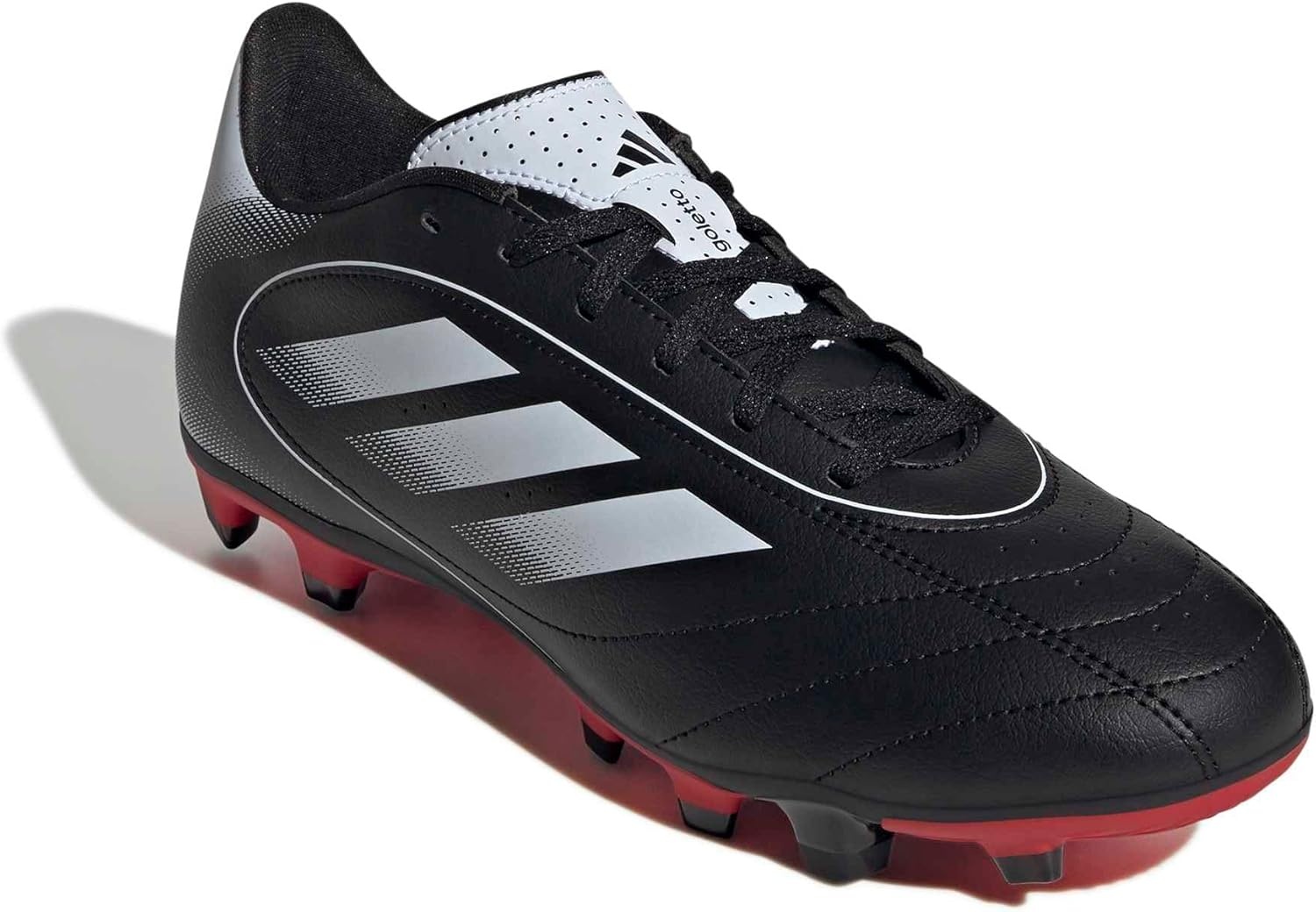 image:imageadidas Goletto Ix Firm GroundMulti GroundBlackWhiteBetter Scarlet