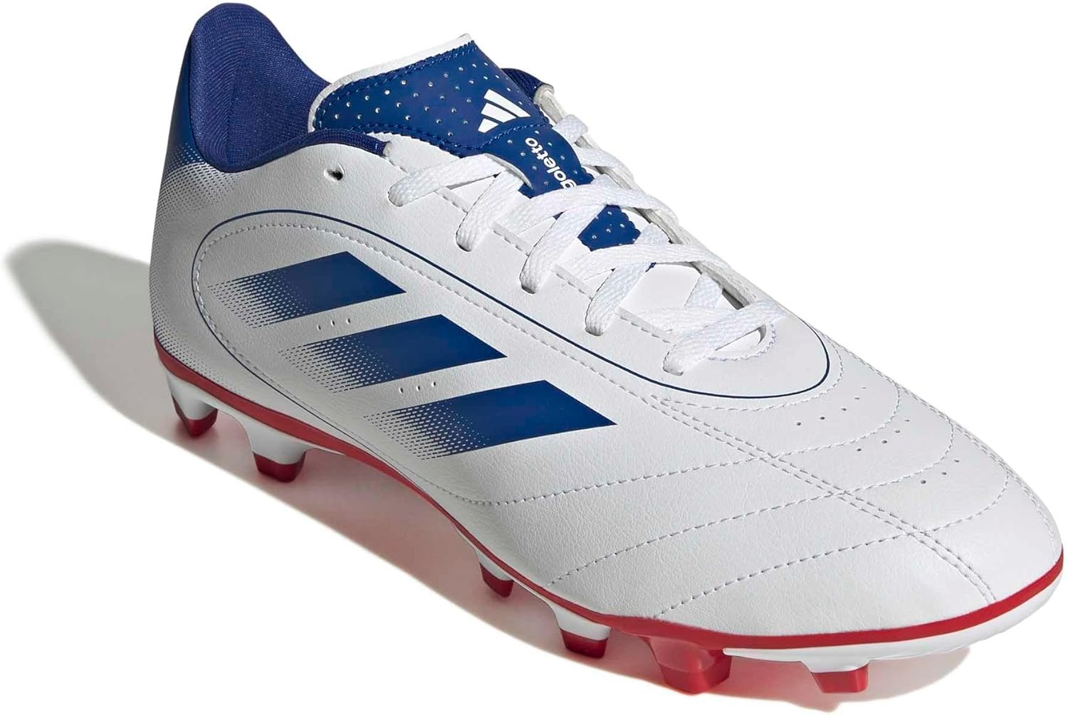image:imageadidas Goletto Ix Firm GroundMulti GroundWhiteTeam Royal BlueBetter Scarlet