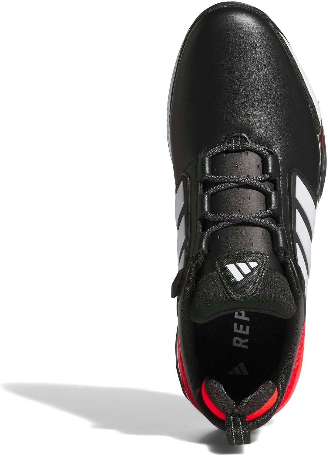 image:imageadidas Golf Adipower 26 Golf ShoesCore BlackFtwr WhiteLucid Red