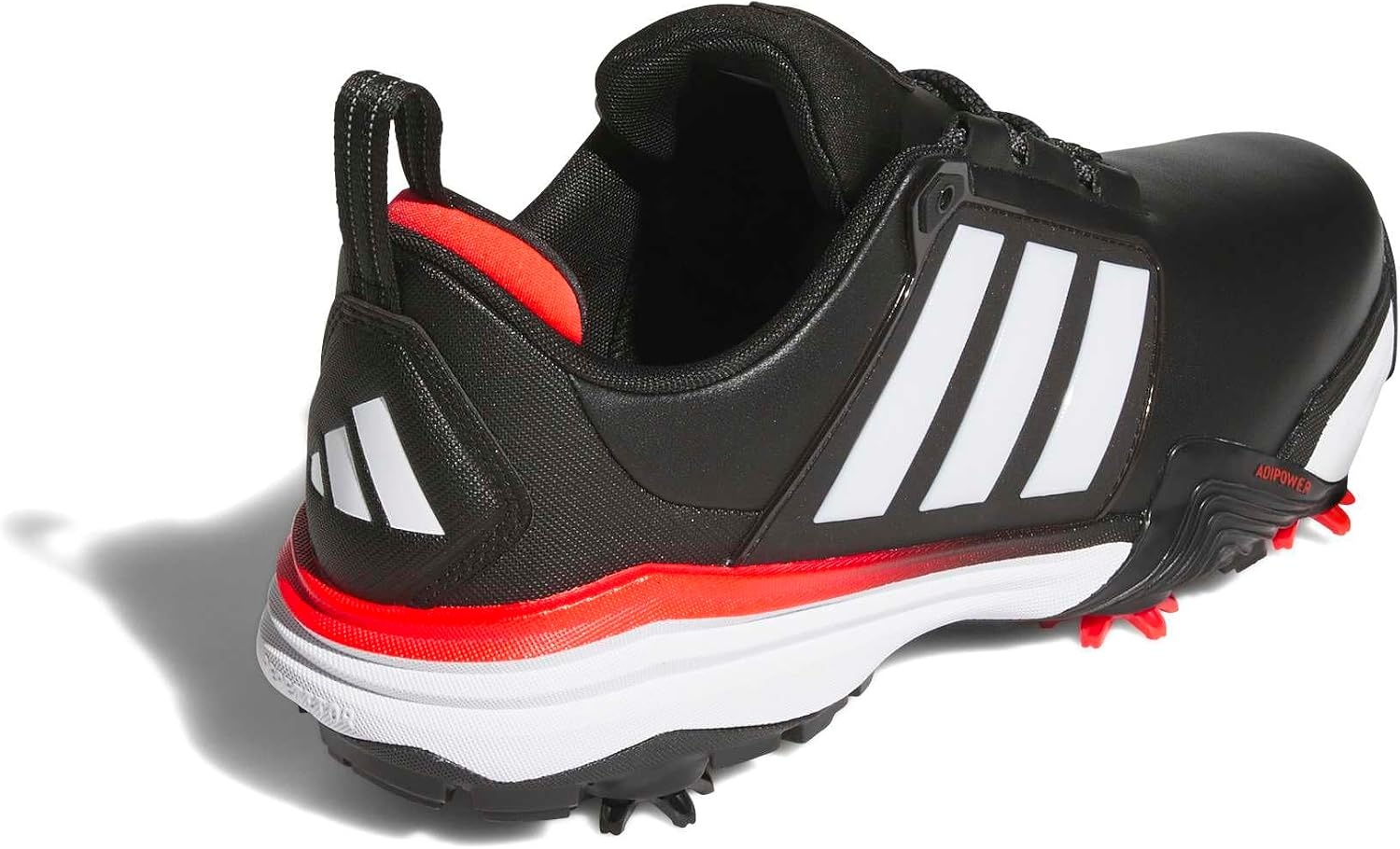 image:imageadidas Golf Adipower 26 Golf ShoesCore BlackFtwr WhiteLucid Red