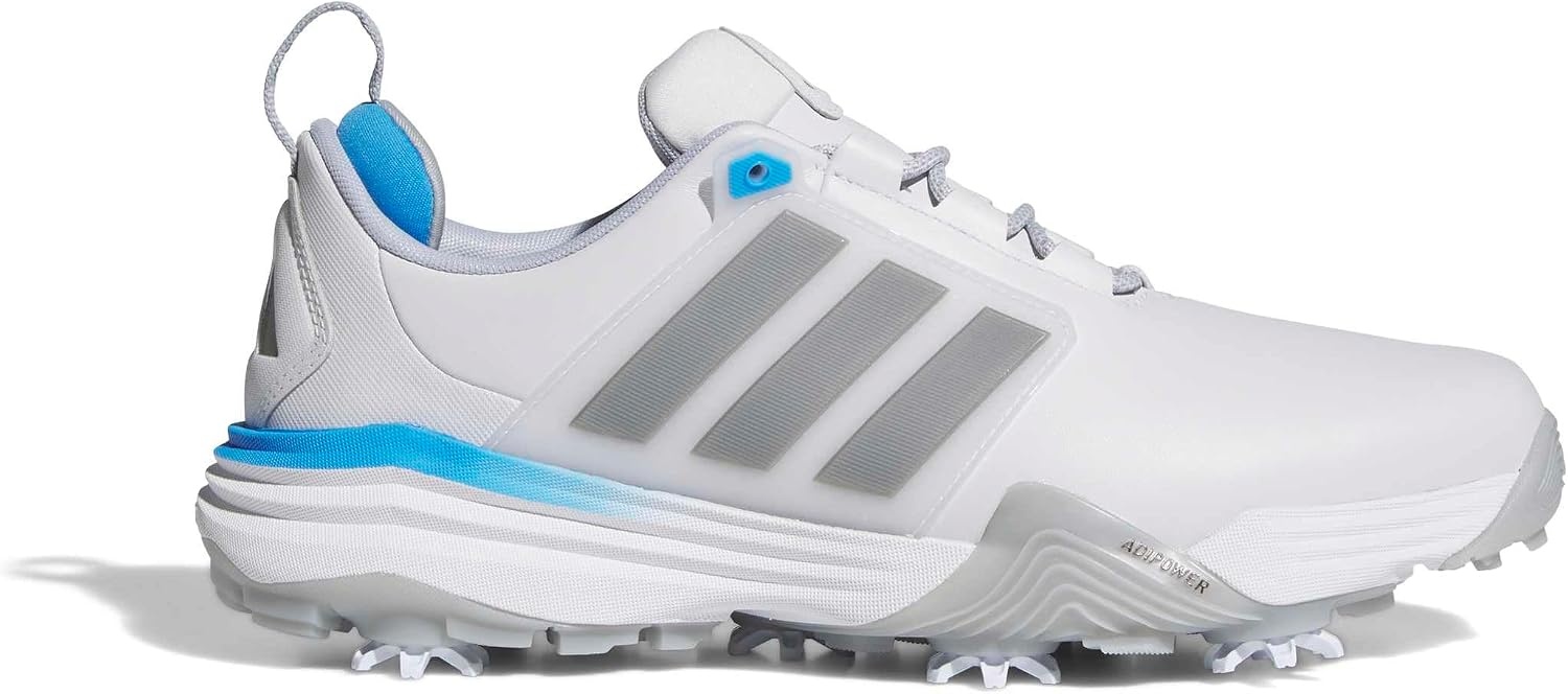image:imageadidas Golf Adipower 26 Golf ShoesDash GreyIron MetLucid Ray Blue