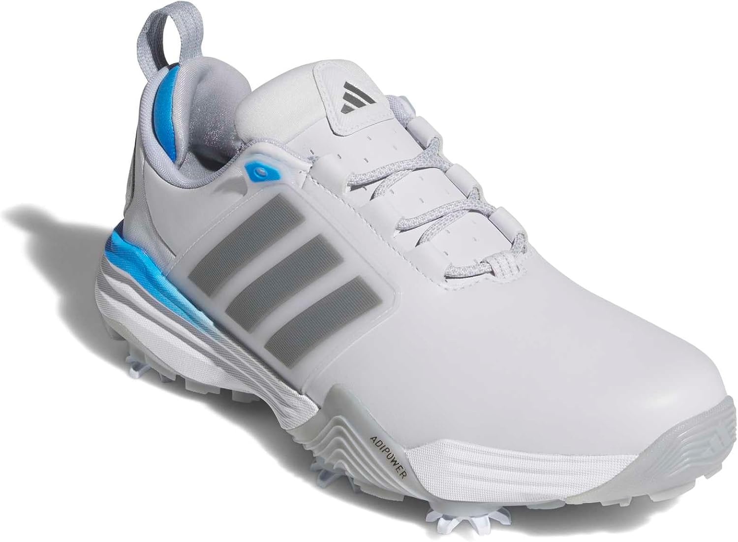 image:imageadidas Golf Adipower 26 Golf ShoesDash GreyIron MetLucid Ray Blue