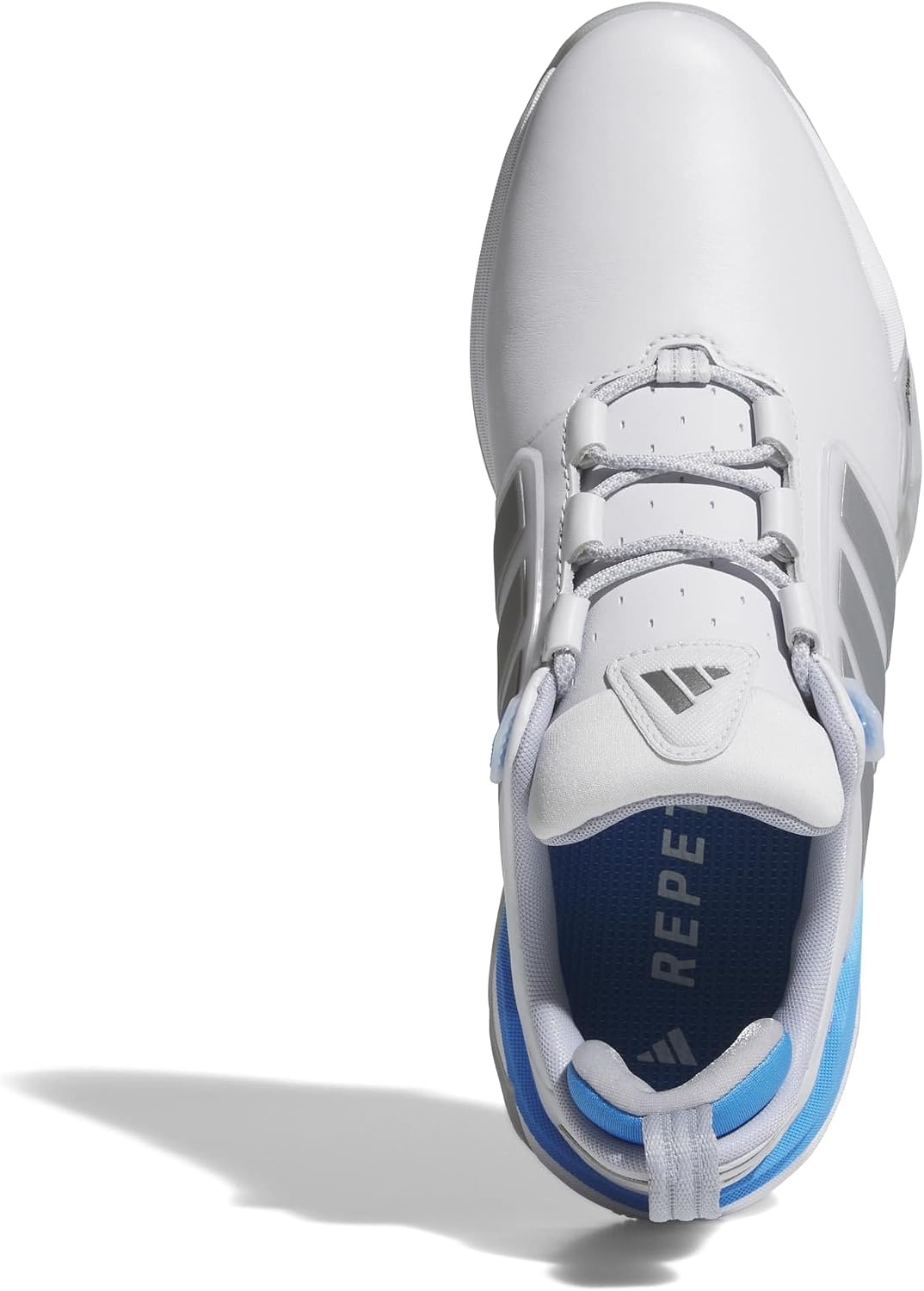 image:imageadidas Golf Adipower 26 Golf ShoesDash GreyIron MetLucid Ray Blue