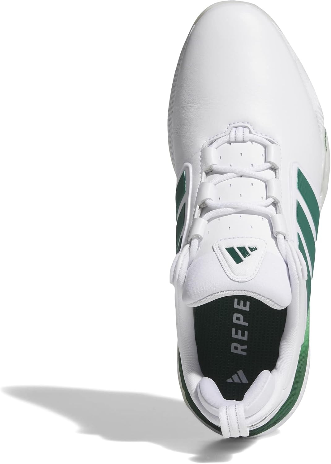 image:imageadidas Golf Adipower 26 Golf ShoesFtwr WhiteCollegiate GreenCrystal White