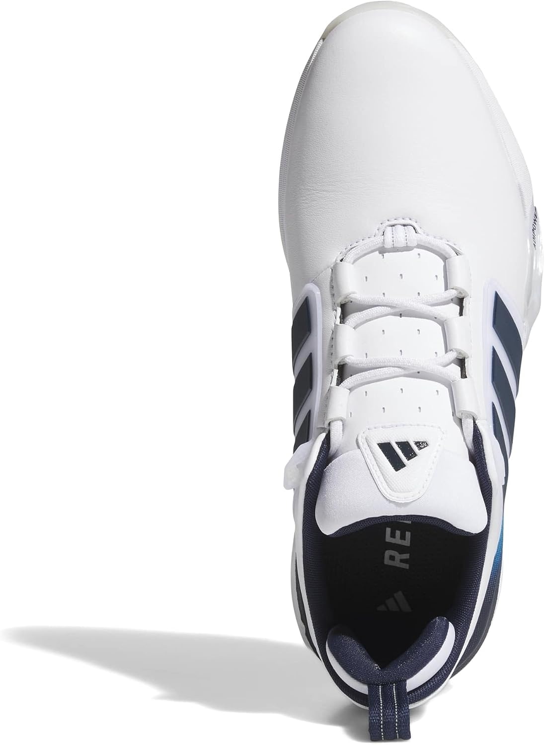 image:imageadidas Golf Adipower 26 Spikeless Golf ShoesFtwr WhiteCollegiate NavyLucid Orange