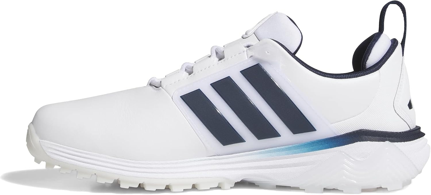 image:imageadidas Golf Adipower 26 Spikeless Golf ShoesFtwr WhiteCollegiate NavyLucid Orange