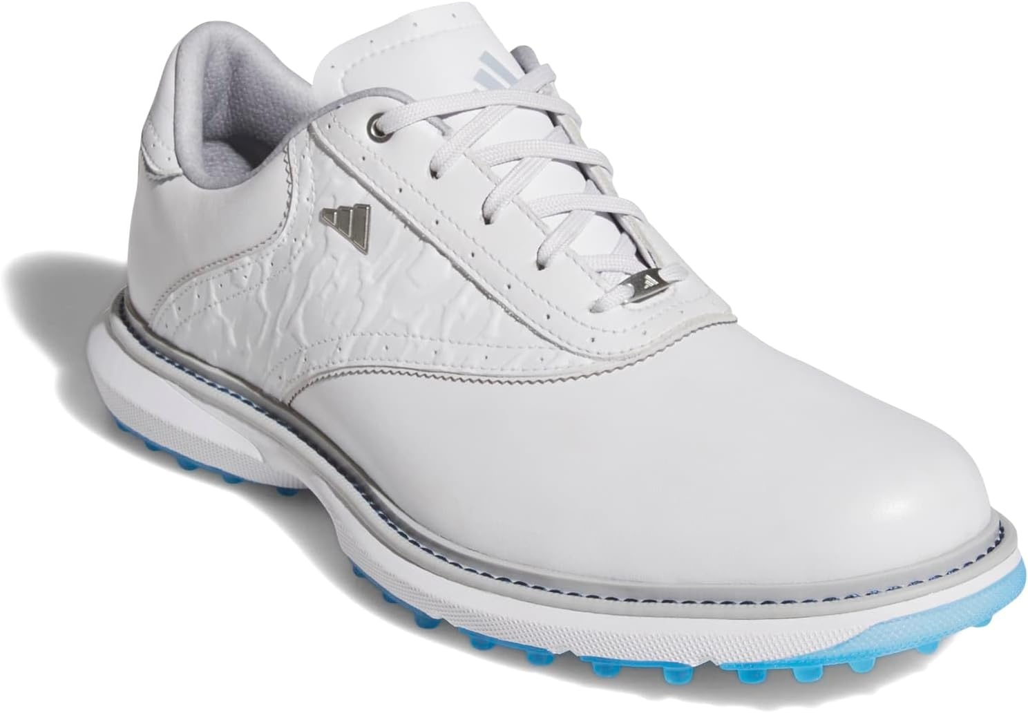 image:imageadidas Golf Mc70 SpikelessDash GreyHalo SilverLucid Ray Blue