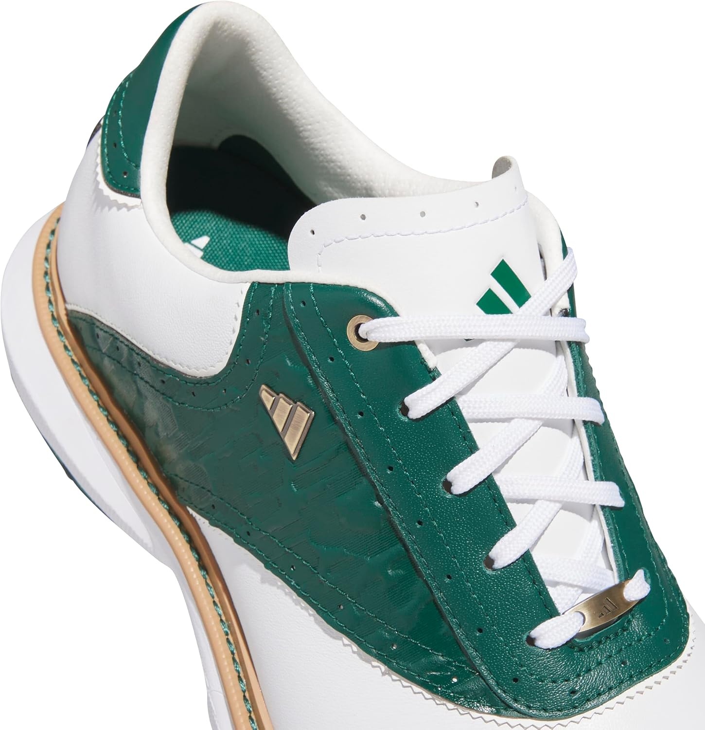 image:imageadidas Golf Mc70 SpikelessFtwr WhiteCollegiate GreenOff White