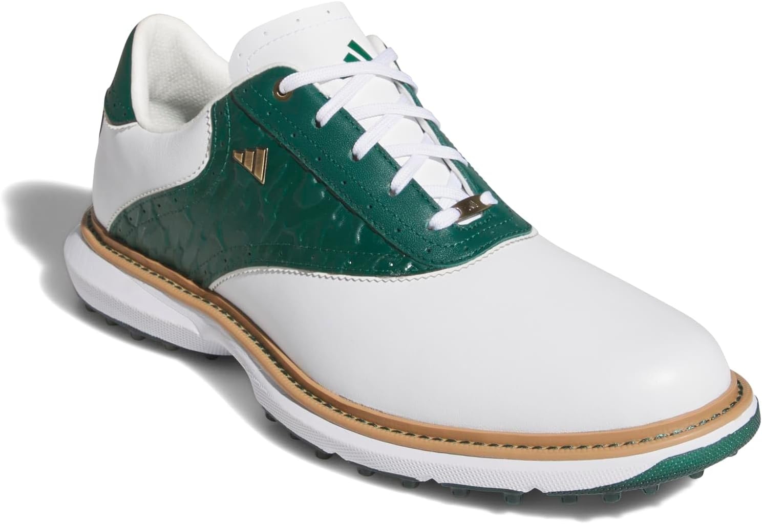 image:imageadidas Golf Mc70 SpikelessFtwr WhiteCollegiate GreenOff White