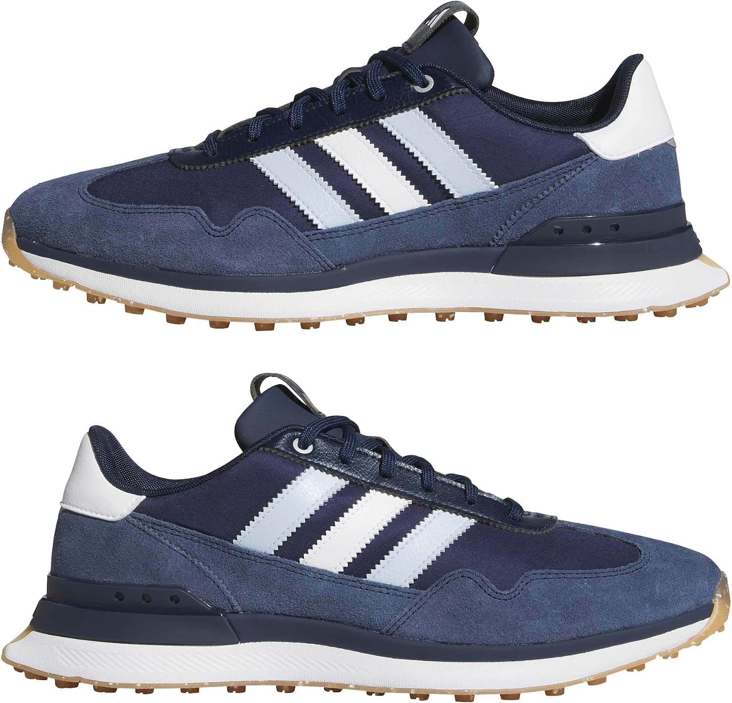 image:imageadidas Golf Mens S2G 26 Textile Spikeless Golf ShoesCollegiate NavyFtwr WhiteCrystal Sky