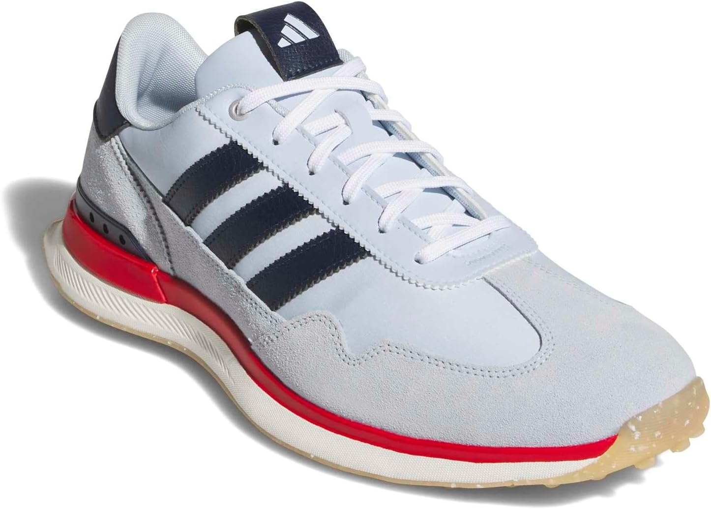 image:imageadidas Golf Mens S2G 26 Textile Spikeless Golf ShoesCrystal SkyCollegiate NavyBetter Scarlet