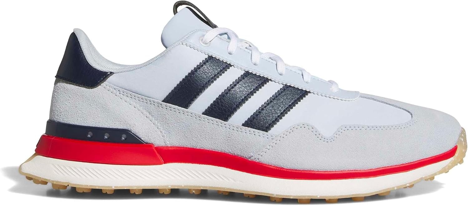 image:imageadidas Golf Mens S2G 26 Textile Spikeless Golf ShoesCrystal SkyCollegiate NavyBetter Scarlet