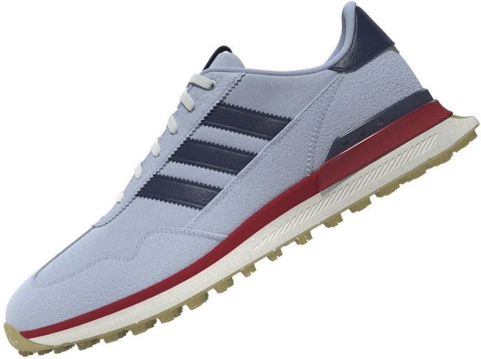image:imageadidas Golf Mens S2G 26 Textile Spikeless Golf ShoesCrystal SkyCollegiate NavyBetter Scarlet